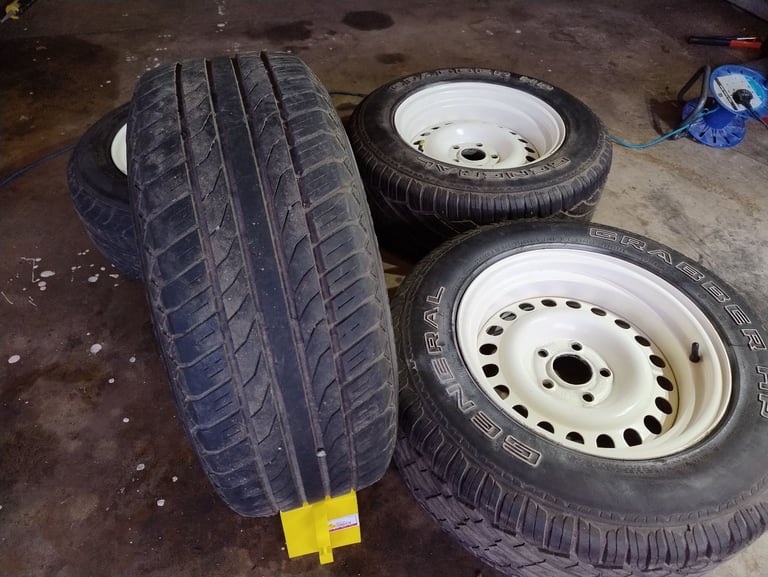 Vauxhall BANDED STEEL WHEELS 15 inch,  (5x110pcd) Fit Carlton, Omega?, Senator?, VectraV6? 