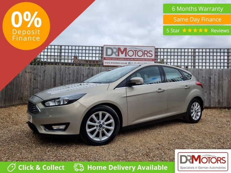 2016 Ford Focus 1.0T EcoBoost Titanium Hatchback 5dr Petrol Manual Euro 6 (s/s) (125 ps) Hatchbac...