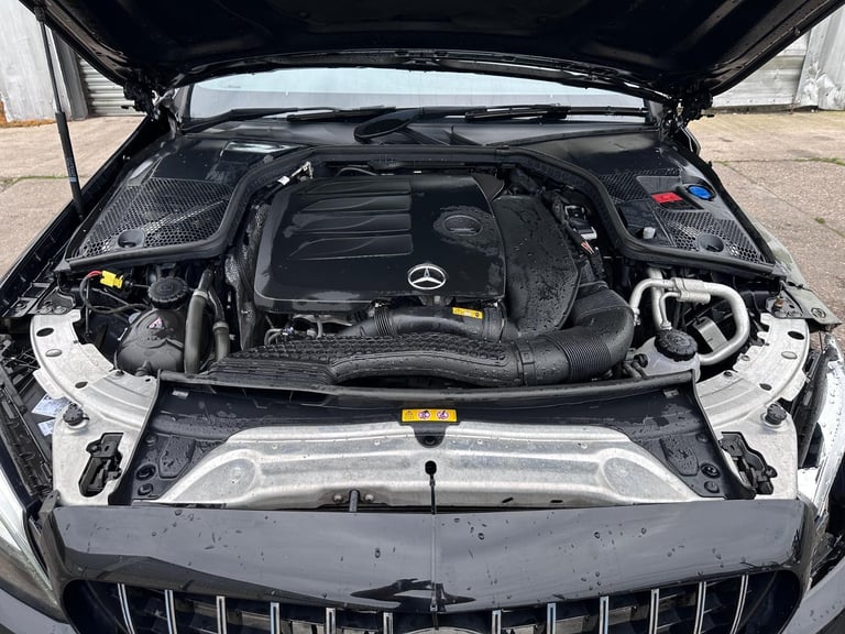 2021 70 REG MERCEDES C-CLASS COUPE AMG LINE MHEV DAMAGED REPAIRABLE SALVAGE