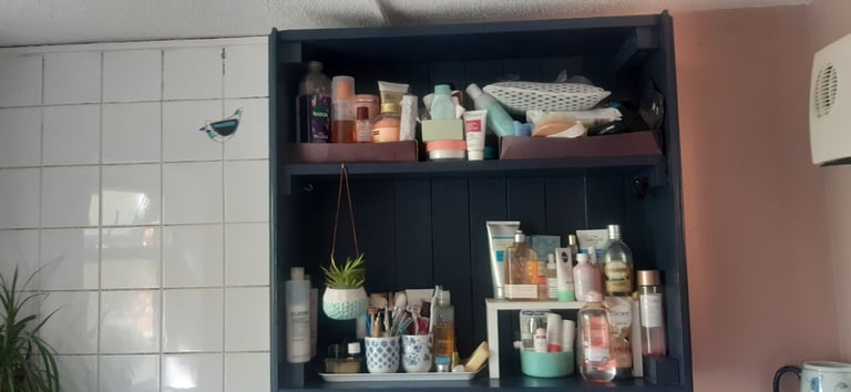image for Large painted shelf unit