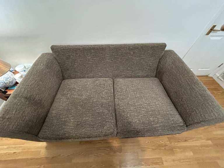 Free to a good home - Ex Arthur Llewellyn Sofa & Foot stool
