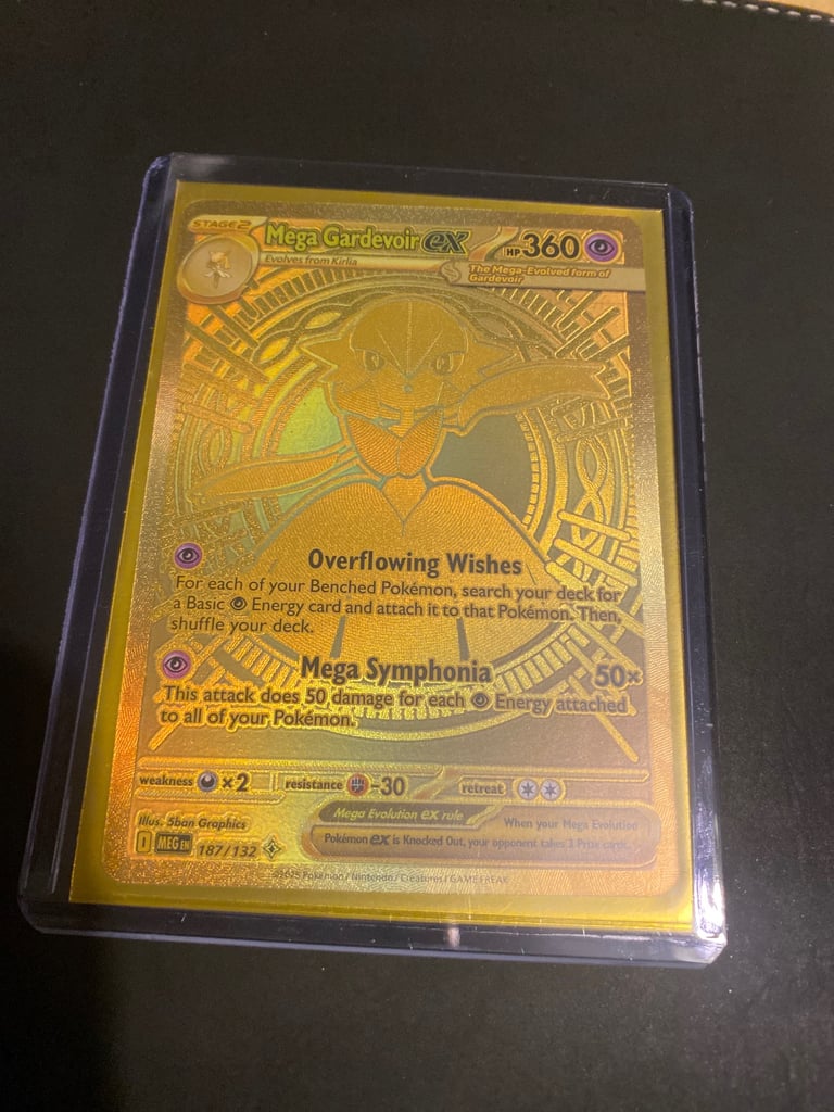 Pokemon Mega Gardevoir EX 187/132