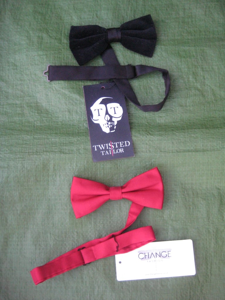 Twisted Tailor Velvet  and Change Fashion Bow Ties for £3.00 EACH