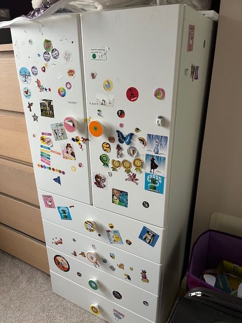 Ikea kids wardrobe and chest of drawers