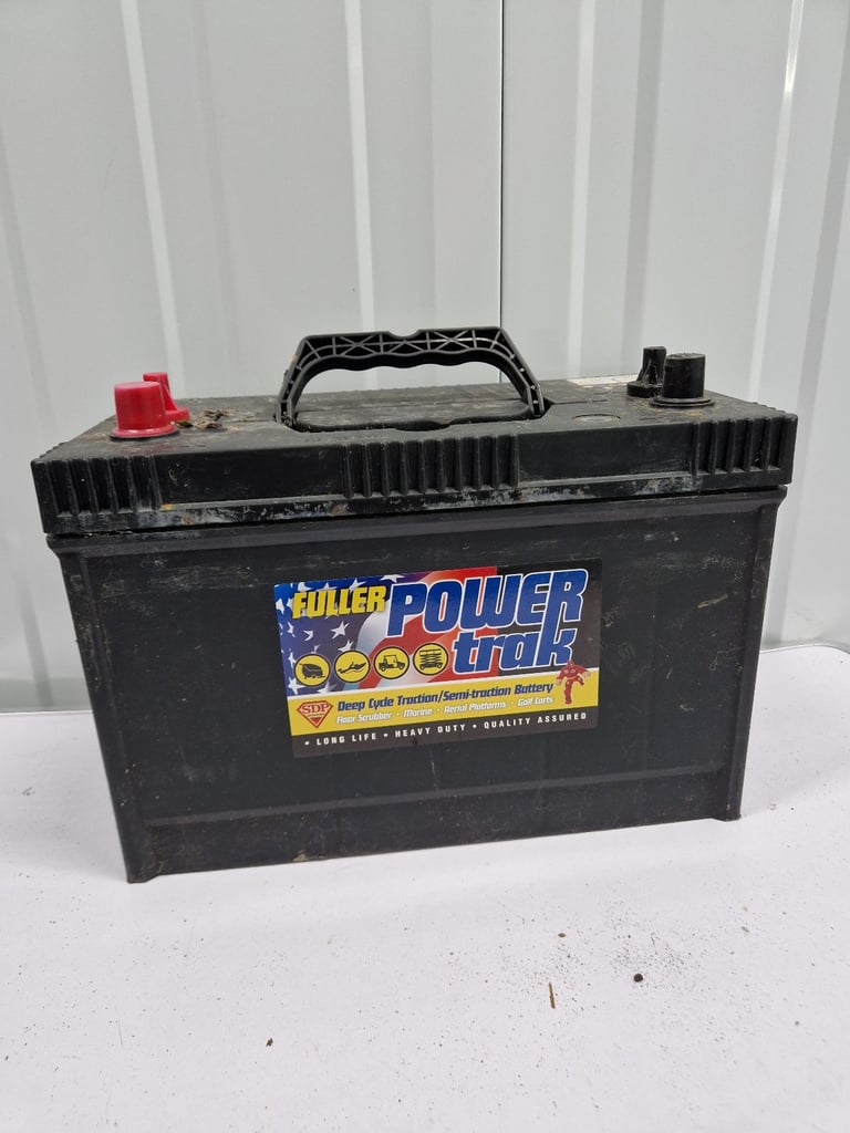 Fuller Powertrak Deep Cycle Leisure Battery 125Ah 12V US-31TMX