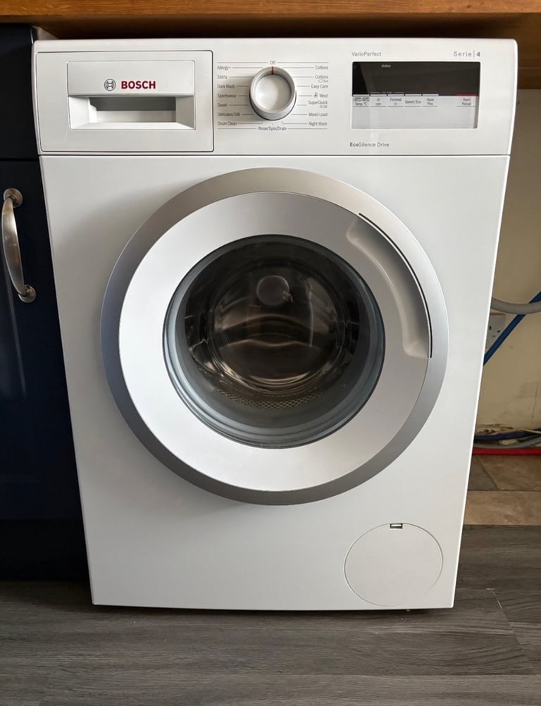  bosch  series 4 washing machine eco drive silence 1400 spin  possible delivery 