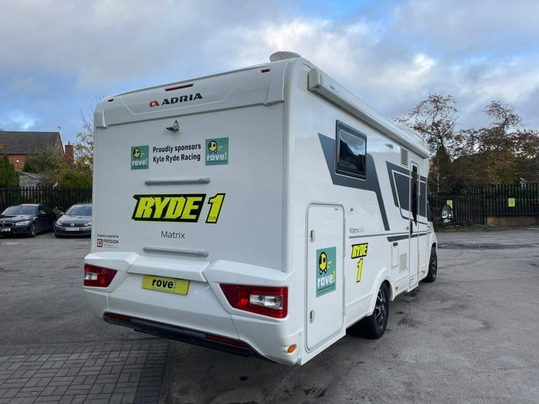 Adria Matrix 670 sc Axess Automatic Rear Garage, Island bed motorhome