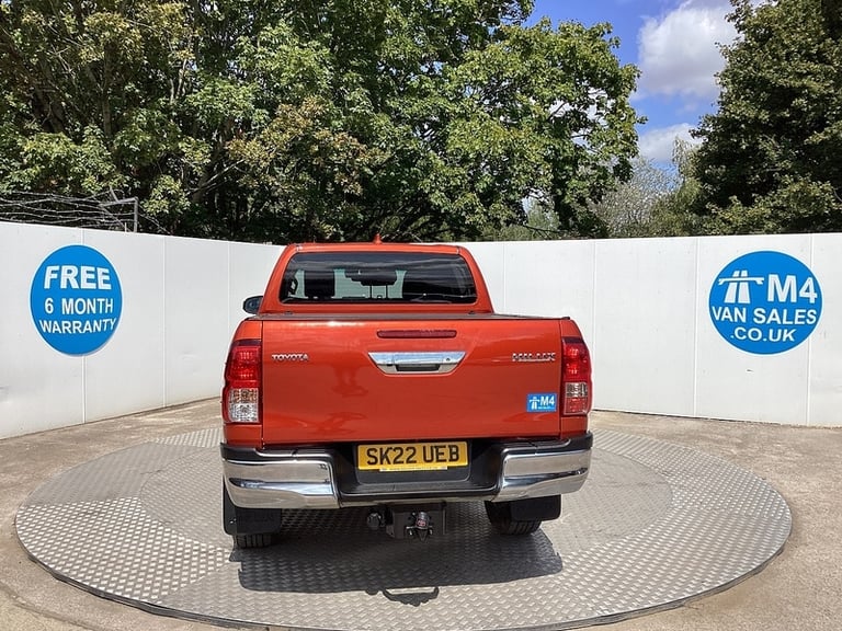 2022 Toyota Hilux D-4D Icon 4X4 D/C A/C Euro 6 Pickup Diesel Manual