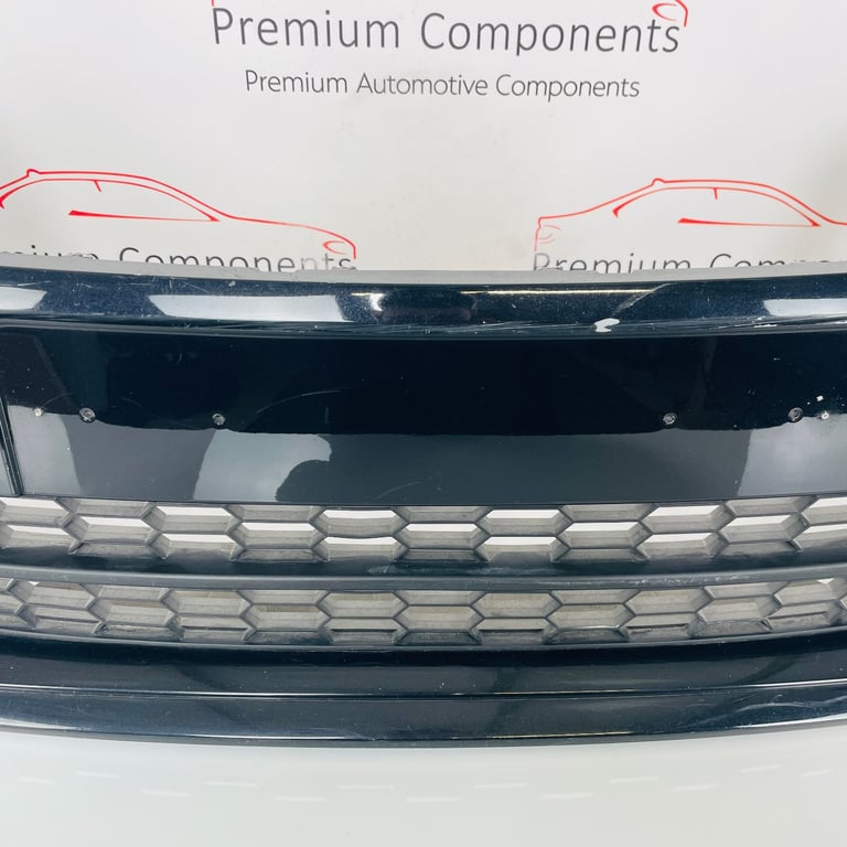 Skoda Octavia Front Bumper Black With Grill 2013 - 2017 [pp495]