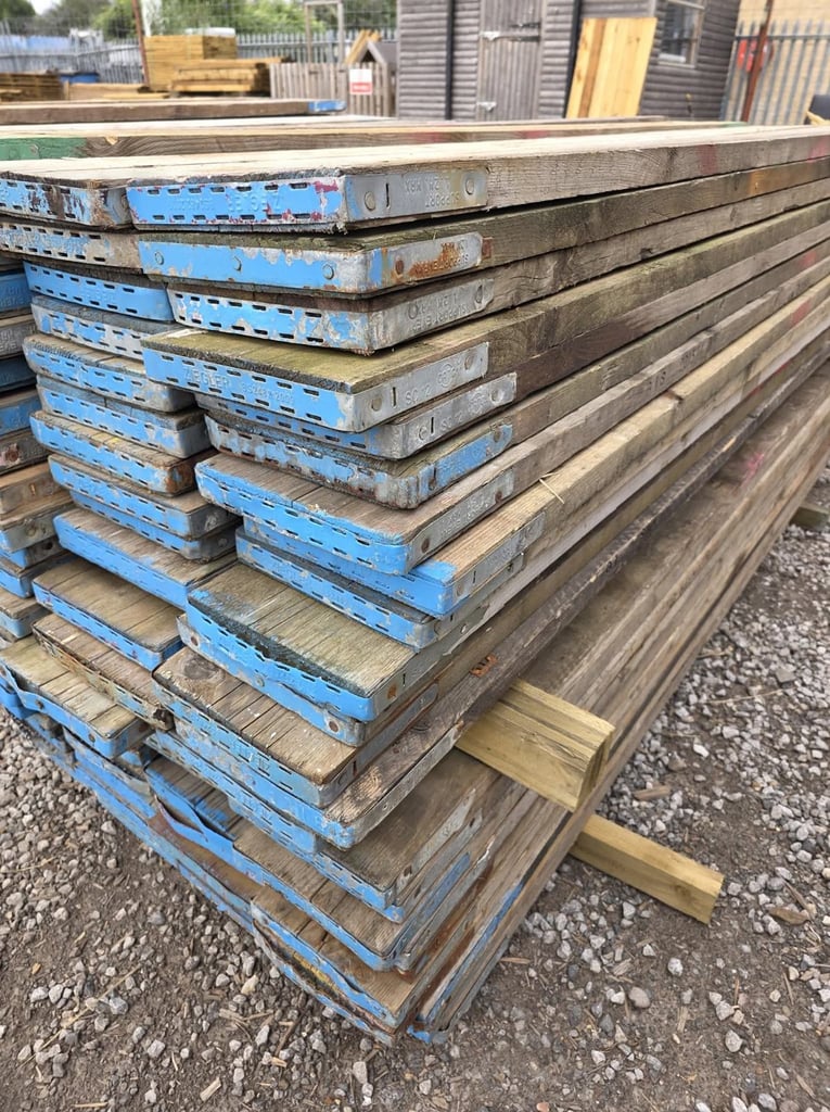 ❤️BANDED RECLAIMED TIMBER SCAFFOLDING BOARDS 