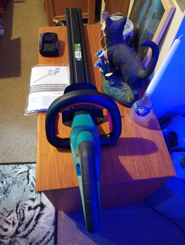 image for Bosch cordless universal hedge trimmer (new)