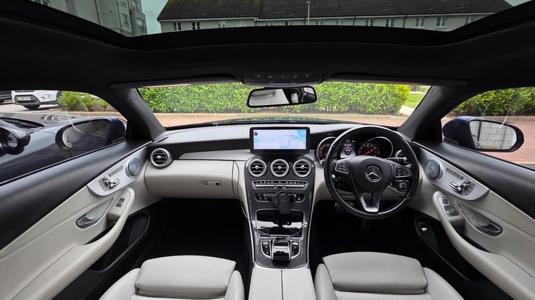 2016 Mercedes-Benz C200 Coupe Premium Plus – 75,500 miles, FSH, Sold with 1 Year MOT