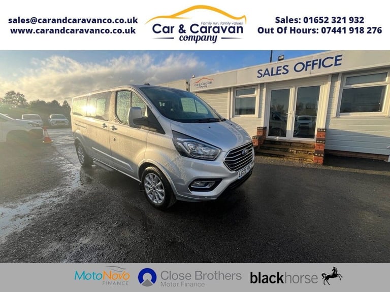2022 72 FORD TOURNEO CUSTOM 2.0 320 ECOBLUE TITANIUM MINIBUS DOUBLE CAB 5DR DIES