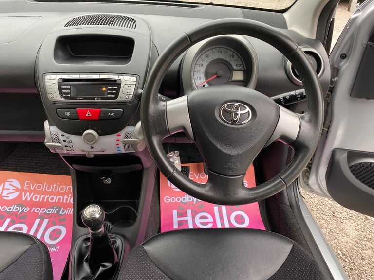 2012 Toyota AYGO 1.0 VVT-i Ice 5dr HATCHBACK PETROL Manual