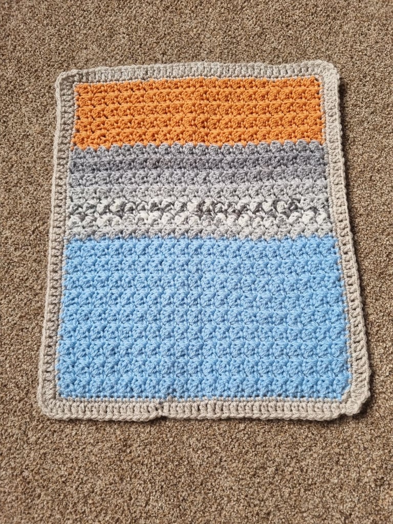 Hand-made Baby Doll's Crochet Blankets  £2.00 each. 