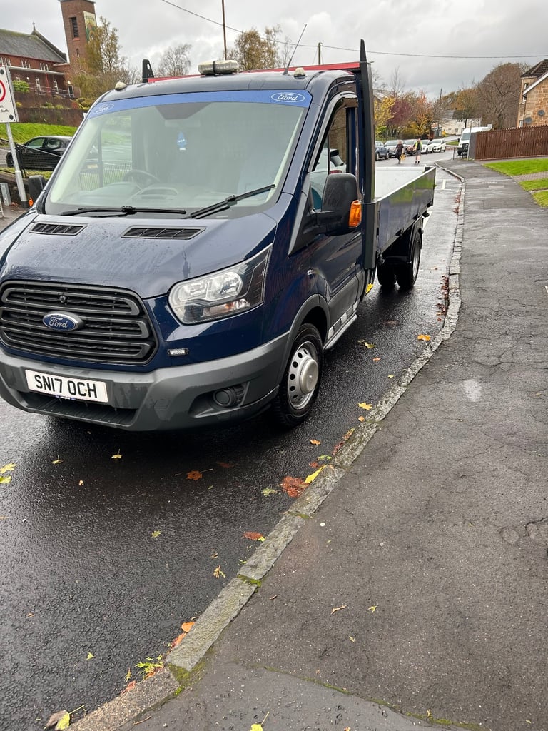 Ford transit drop side 2017 1 owner mot until march 