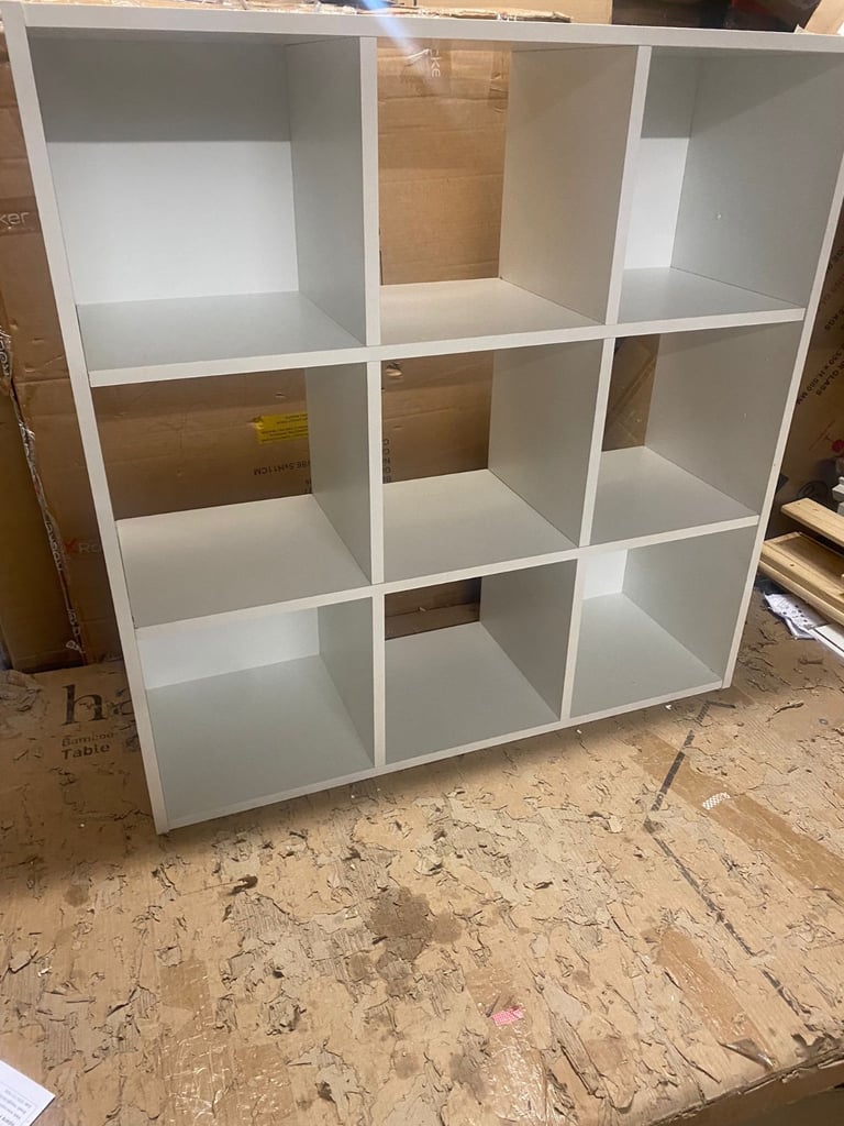 image for Squares 9 Cube Storage Unit - White