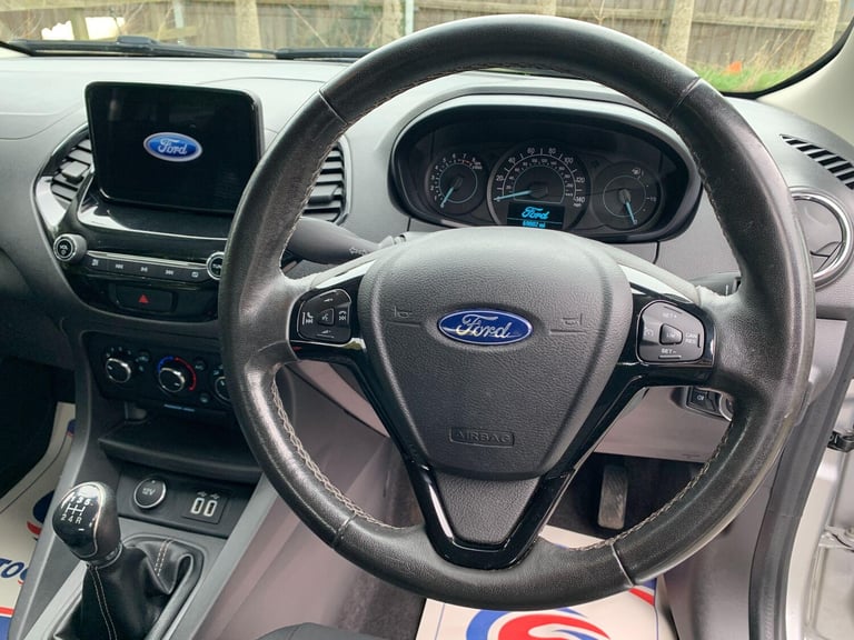 2019 Ford Ka+ 1.2 Ti-VCT Zetec Euro 6 (s/s) 5dr HATCHBACK Petrol Manual