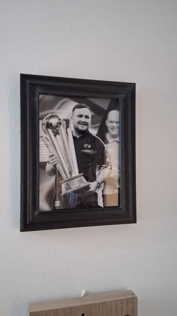 image for Dart players framed 
