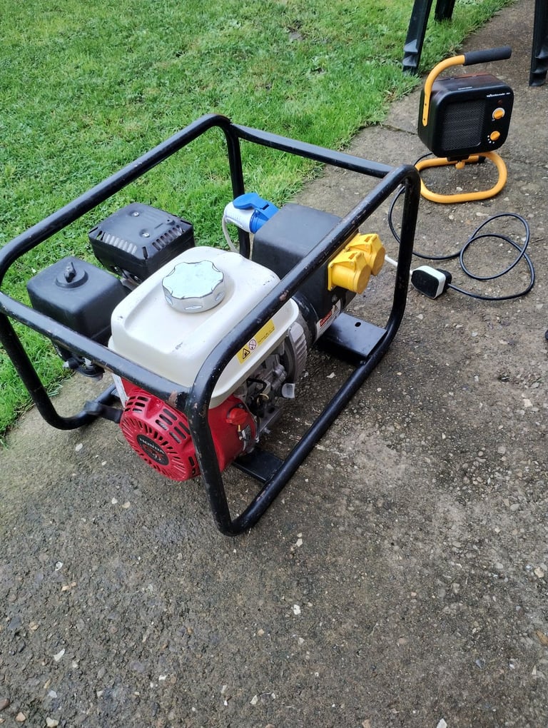 Honda GX 200 Stephill 3.4kw Generator