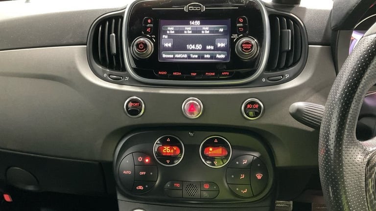 2017 Abarth 595 1.4 T-Jet Competizione Hatchback 3dr Petrol Manual Euro 6 (180 bhp) Hatchback Pet...