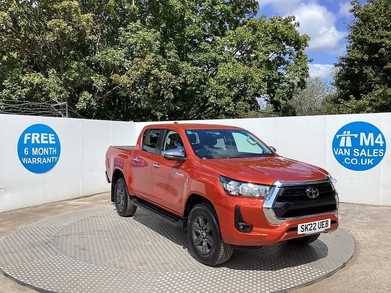 2022 Toyota Hilux D-4D Icon 4X4 D/C A/C Euro 6 Pickup Diesel Manual