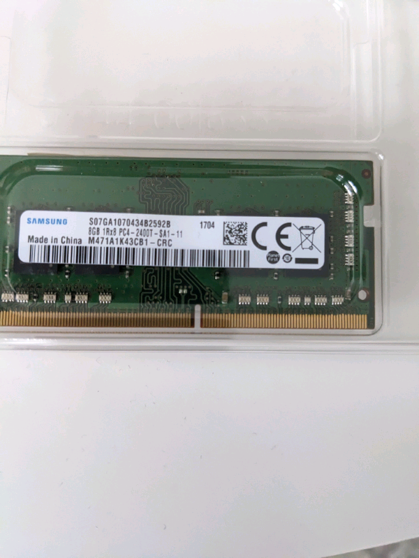 8 gb DDR4 