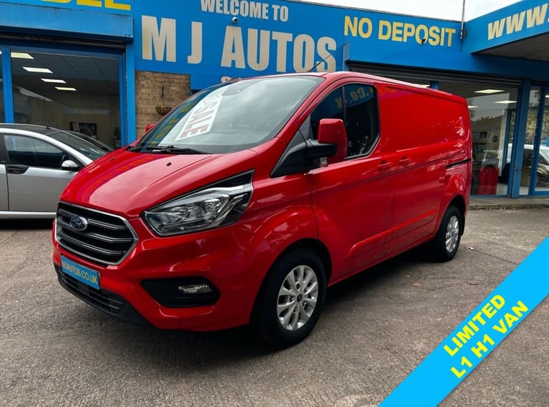2022 71 FORD TRANSIT CUSTOM 2.0 280 ECOBLUE LIMITED SWB VAN RACE RED