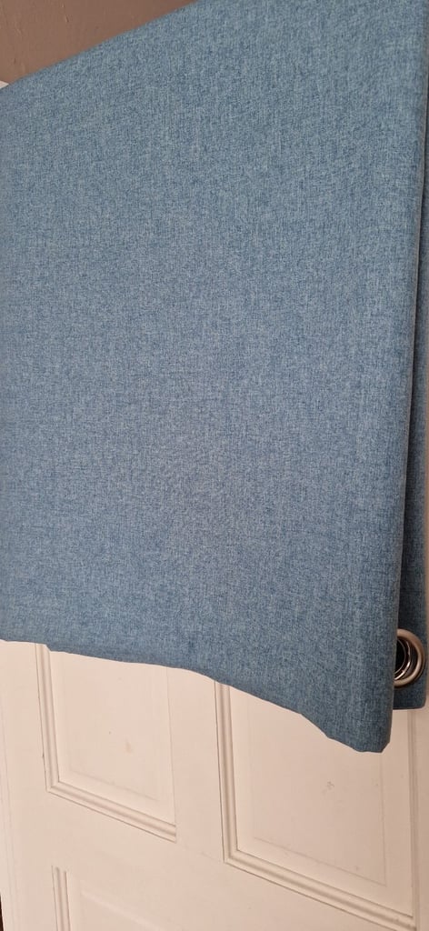 Blue 90x90 curtains 
