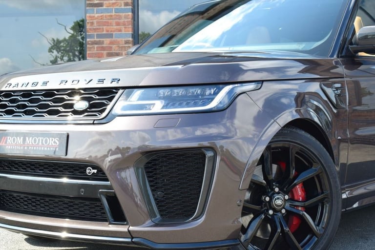 2021 62 LAND ROVER RANGE ROVER SPORT 5.0 P575 V8 SVR CARBON EDITION SUV 5DR PETR
