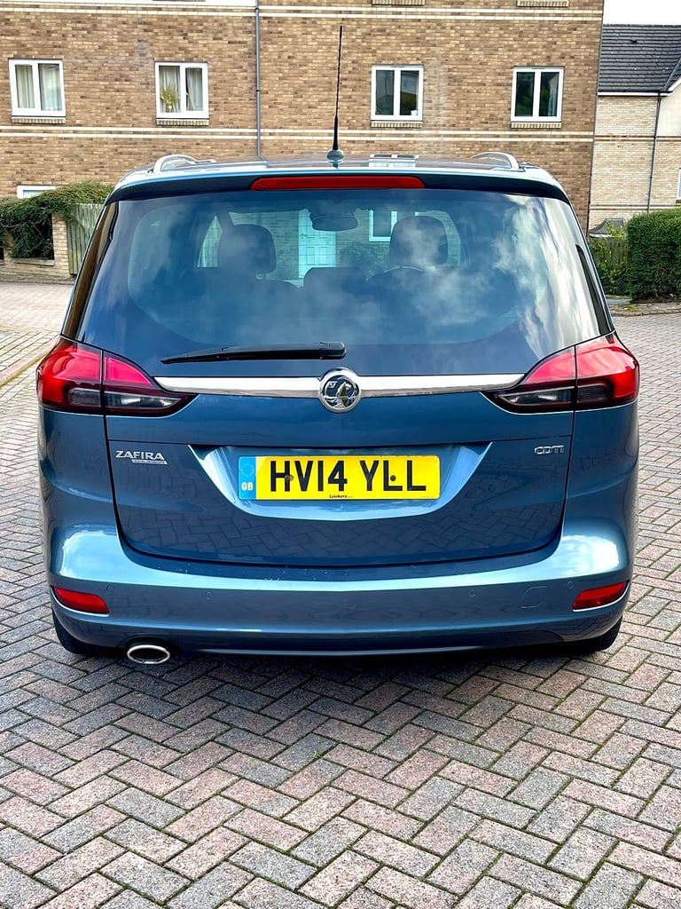 2015 VAUXHALL ZAFIRA TOURER SE CDTI 2.0 DIESEL 7 SEATER MPV BLUE