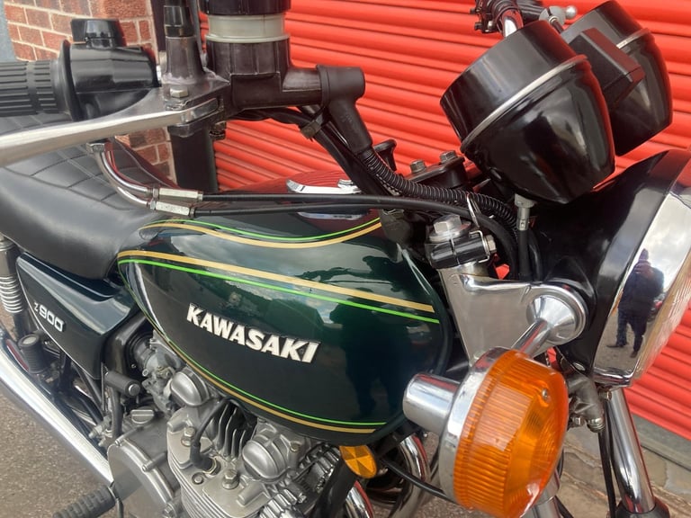 KAWASAKI Z900 A4,1976 45,000 MILES,GENUINE EXHAUST SYSTEM