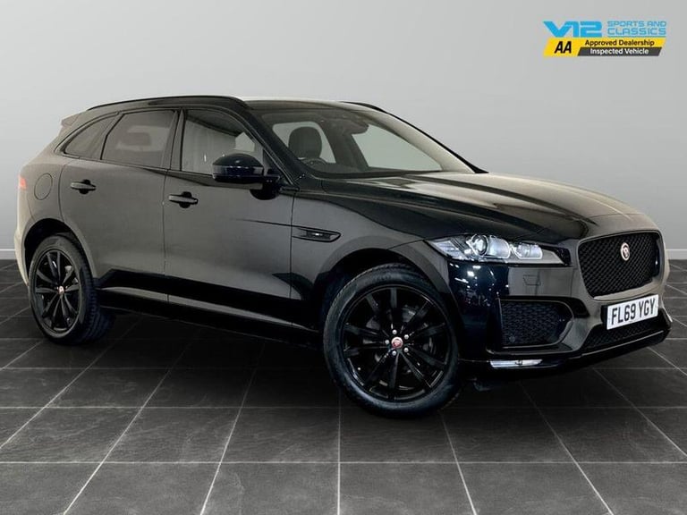2019 Jaguar F-Pace 2.0 D180 Chequered Flag Auto AWD Euro 6 (s/s) 5dr Automatic SUV Diesel Automatic
