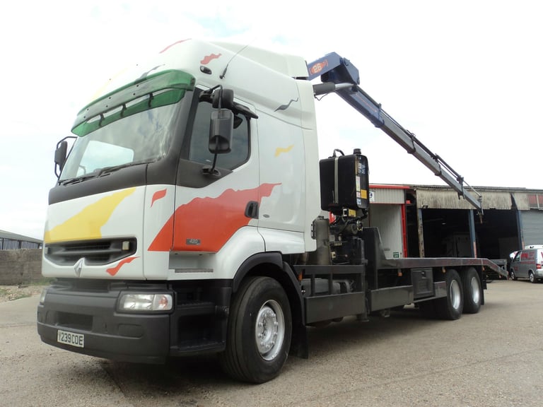 2001 Y Renault Premium 420 DCI High Roof 6 X 2,drawbar 