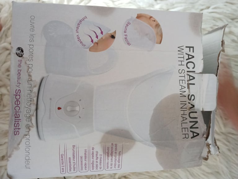 image for Facial sauna with steam inhaler 