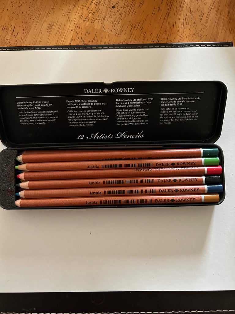 image for Daler RowneyArtist pencils 