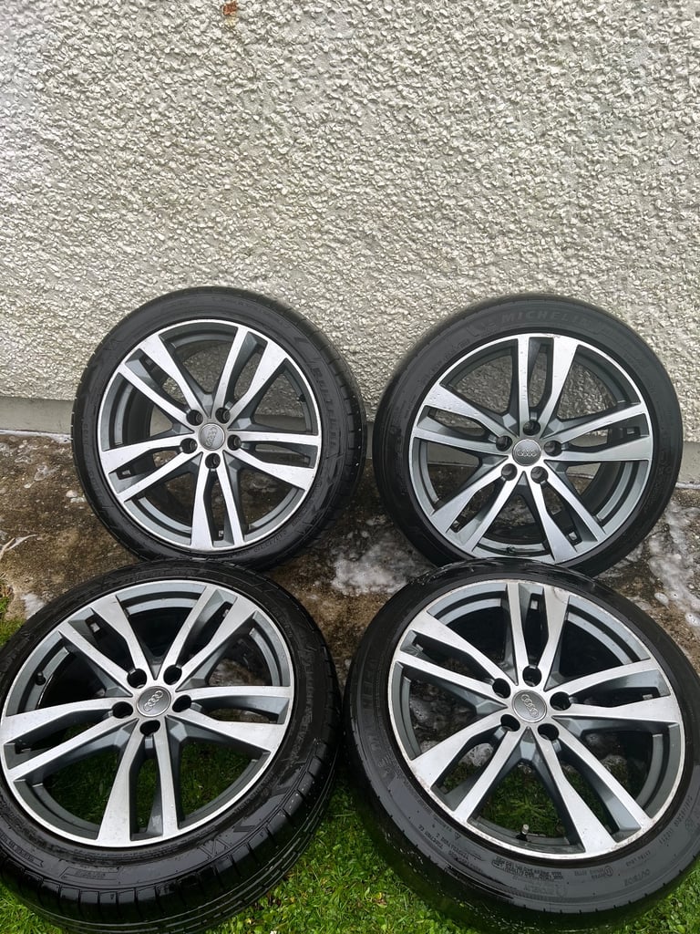 19” Audi a6 s-line alloys 