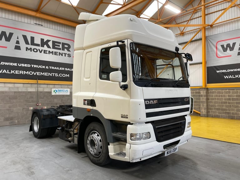 image for DAF CF85 SPACE CAB EURO 5, 4X2 TRACTOR UNIT – 2011 – WU61 ODP