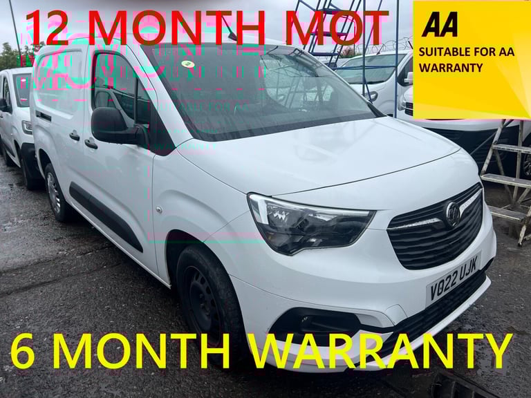 2022 Vauxhall Combo 2300 1.5 Turbo D 100ps H1 Sportive Van [6 Speed] PANEL VAN Diesel Manual