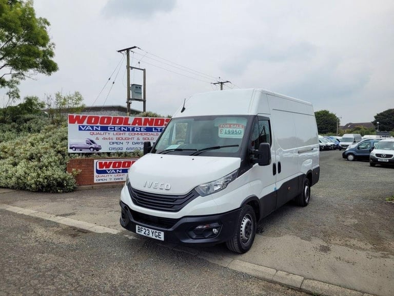 2023 ON 23 PLATE IVECO DAILY 35 S14B MWB 2300CC 135BHP DIESEL VAN 30K ULEZ FREE 