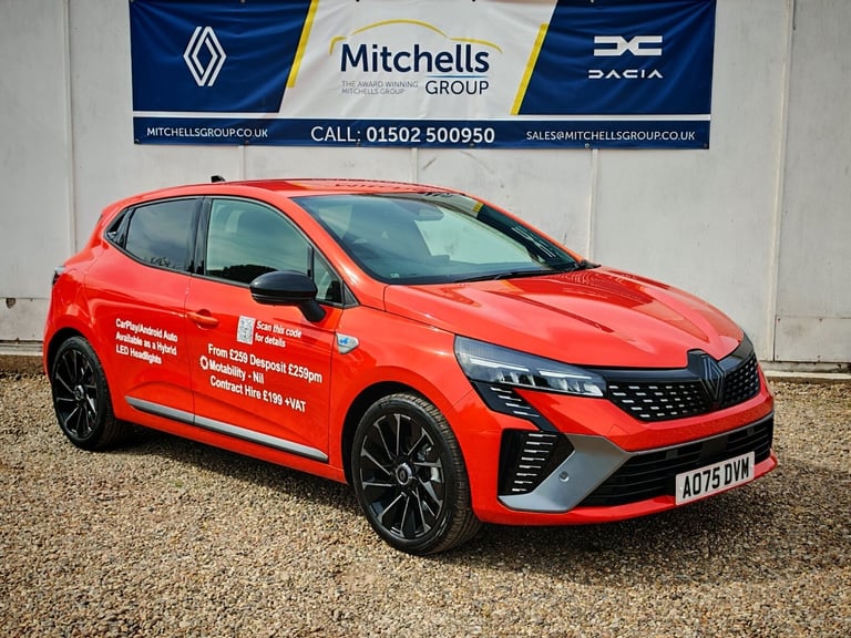 image for 2025 Renault Clio 1.6 E-TECH full hybrid 145 Esprit Alpine 5dr Auto Hatchback Hybrid Automatic