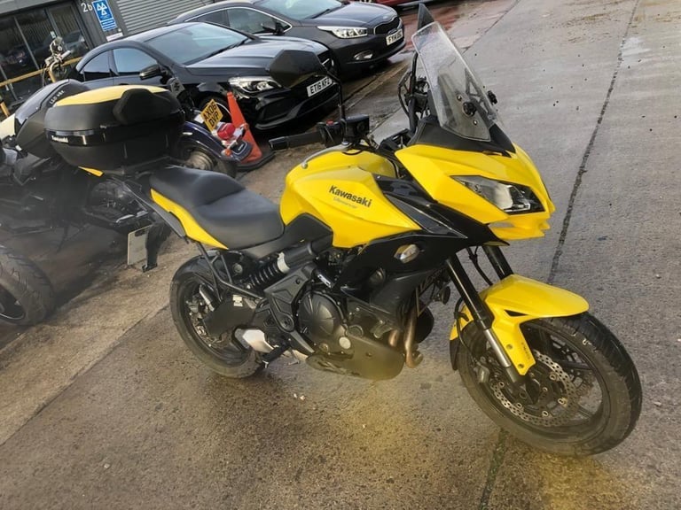 2015 15 KAWASAKI KLE 650 FFF ABS VERSYS KLE650 YELLOW ENDURO TOURER