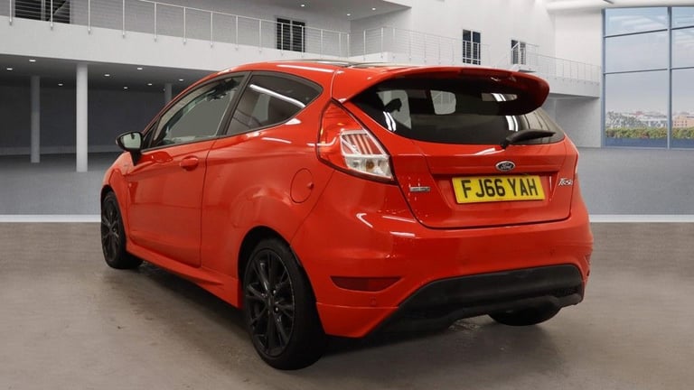  Ford Fiesta 1.0 EcoBoost 140 ST-Line Red 3dr, FSH, 2 keys Petrol