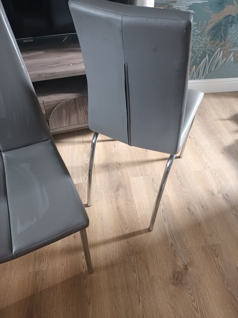 Faux leather Dining Chairs