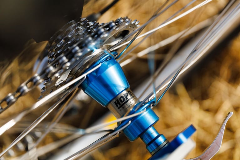 Ozone Retro Competition Mountain Bike Hope Ti-glide Shimano XT XTR Pace RC35 Flite Titanium