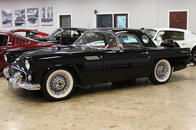 image for 1956 Ford Thunderbird 292 V8 Auto - Restored Raven Black - Port Hole Hardtop 
