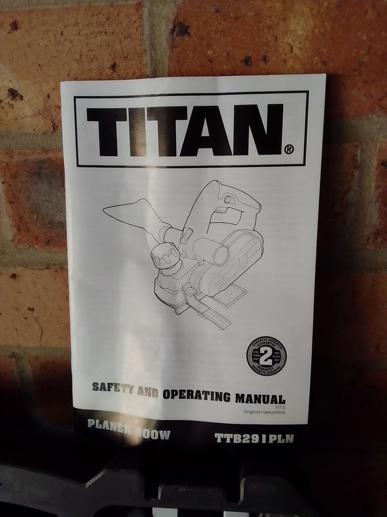 Titan Electric Planer