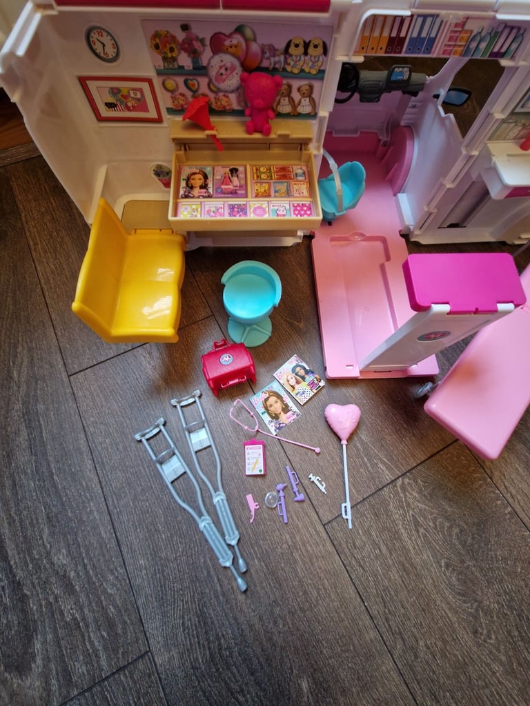 Barbie Ambulance complete & barely used