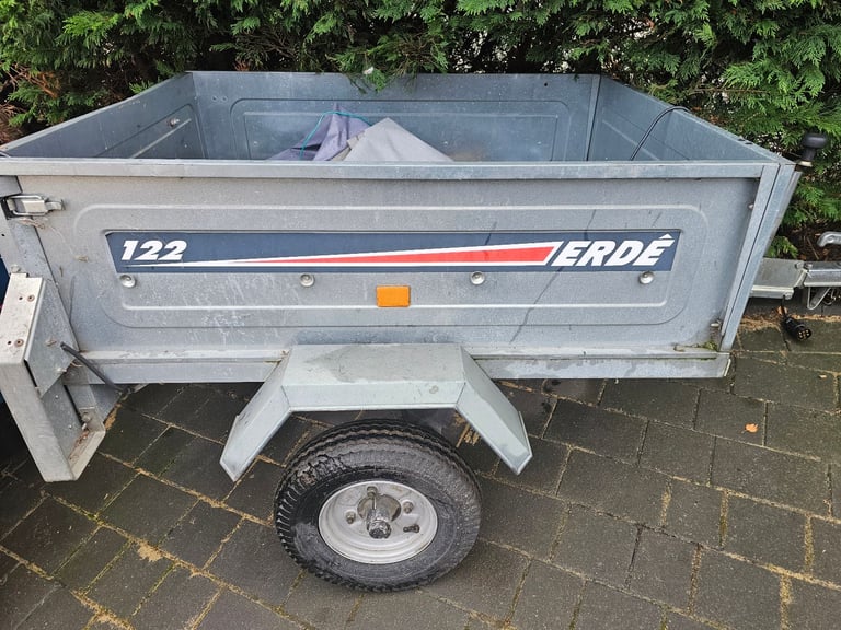 Erde 122 Aluminum light 700kg strong trailer delivery available today 