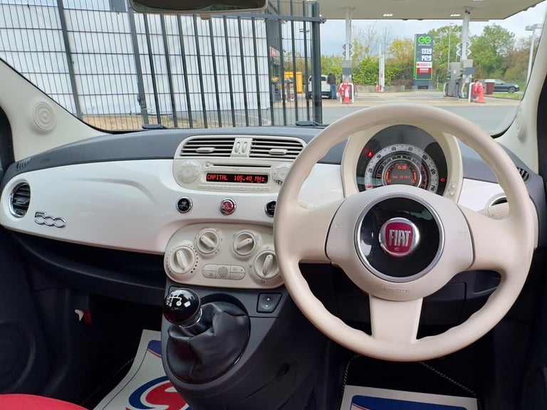 2013 Fiat 500 1.2 Pop Euro 6 (s/s) 3dr HATCHBACK Petrol Manual
